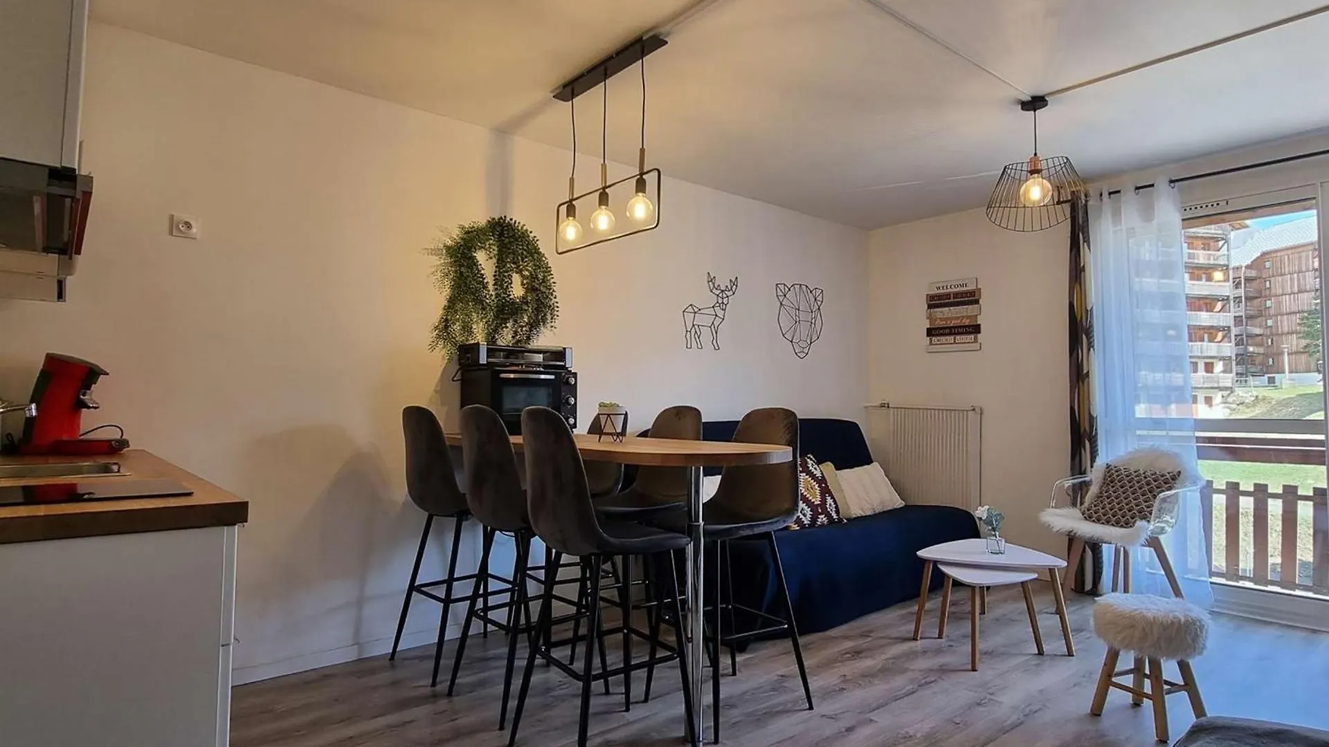 Studio Renove 4 Pers. Avec Wifi, Proche Pistes Et Commerces - Superdevoluy - Fr-1-525-276 Le Devoluy Apartment